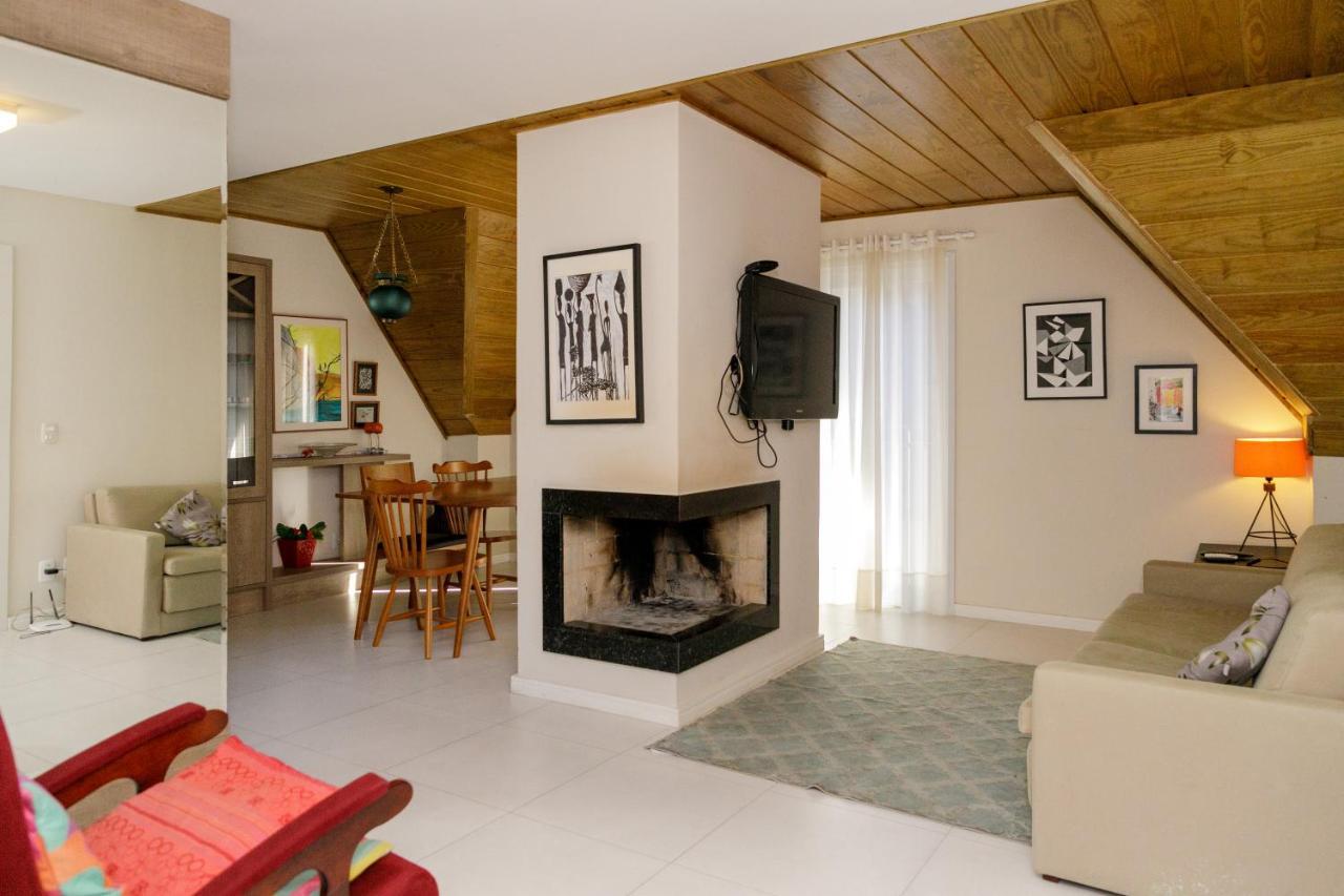 Apartamento Em Otima Localizacao Em Gramado Daire Dış mekan fotoğraf